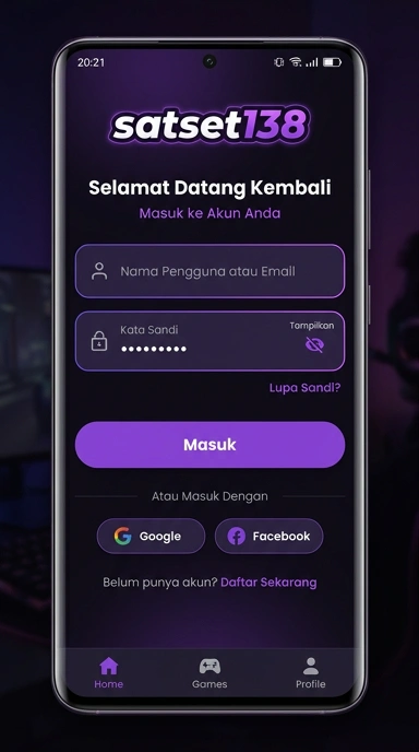 Masuk Akun Satset138 untuk Pengguna Android