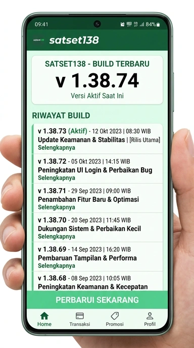 Riwayat Versi Terbaru satset138 untuk Pengguna Android